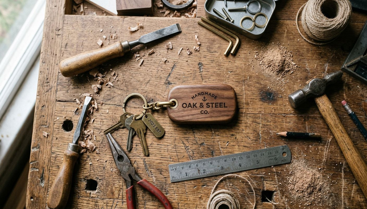 Choisir le matériau idéal pour votre porte-clés sur mesure